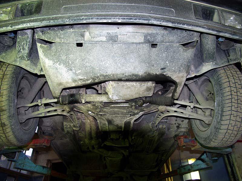 Защита картера для BMW 3 Series  1982 - 1993, V-1,5; 1,6; 1,8, Sheriff, сталь 2,0 мм, арт. 03.0107