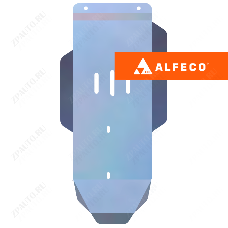 Защита  КПП и РК (установка невозможна без ALF2318st) Suzuki XL7 2006-2009 V-3,6 , ALFeco, алюминий 4мм, арт. ALF2317al