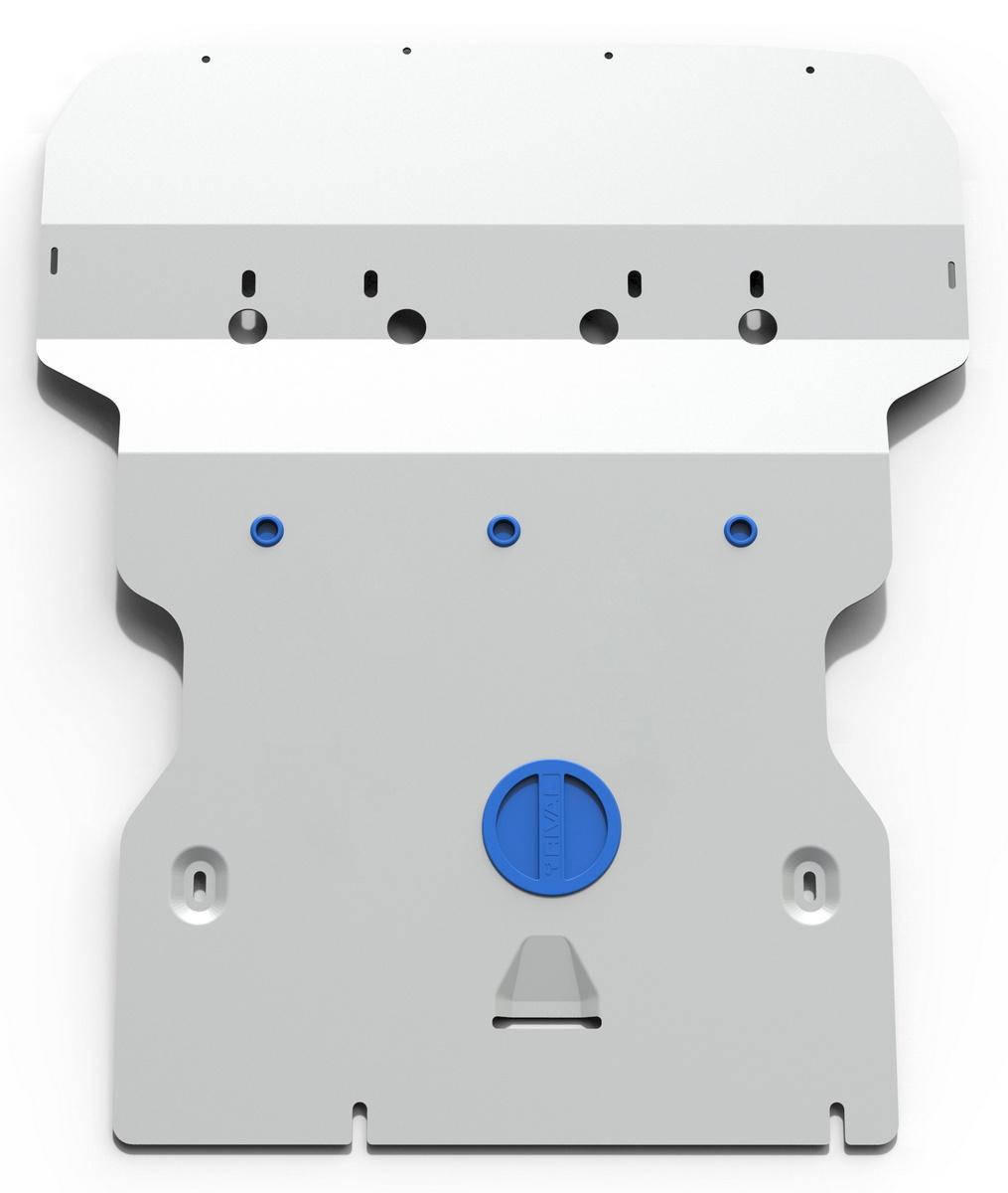 Защита картера Rival для BMW 5 серия F10/F11 4WD (528i) 2009-2017, алюминий 4 мм, с крепежом, 333.0513.2