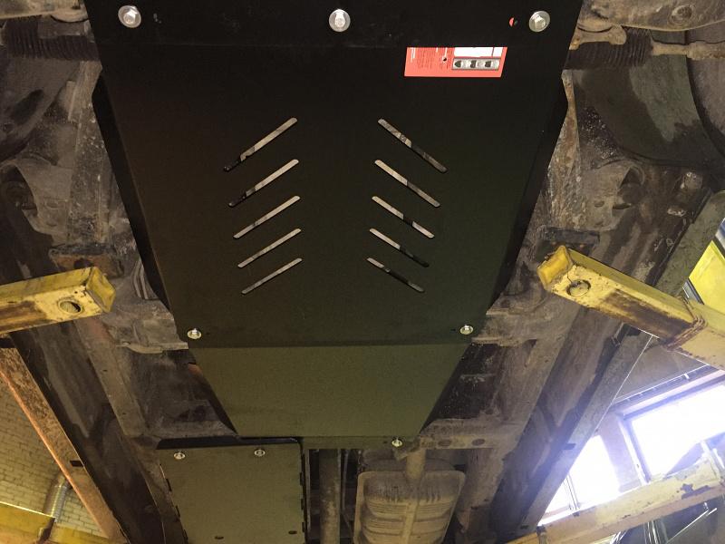 Защита КПП и РК для KIA Sorento  2006 - 2009, V-2,5; 3,3, Sheriff, сталь 2,5 мм, арт. 11.0990