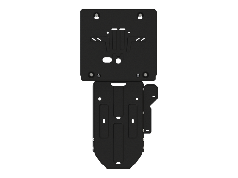 Защита картера и КПП для GENESIS GV80  2021 -, V-3.0D, FullWD; 2.5 AT, FullWD, Sheriff, сталь 2,0 мм, арт. 09.4871
