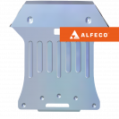 Защита  радиатора и картера BMW Х4 F26 2014-2018 V-all , ALFeco, алюминий 4мм, арт. ALF3411al-1