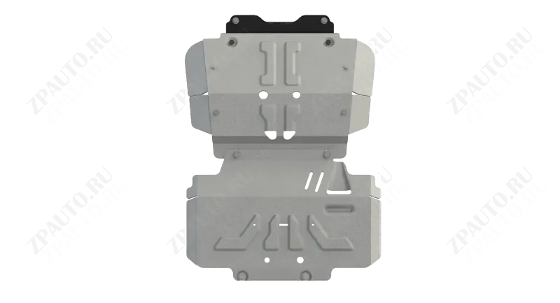 Защита картера для GREAT WALL POER  2021 -, V-2,0 AT,MT FullWD, Sheriff, алюминий 4 мм, арт. 28.5383