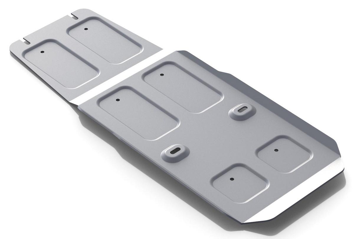 Защита КПП Rival для Infiniti FX 35 II 2008-2011, штампованная, алюминий 3 мм, с крепежом, 333.2402.1