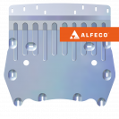 Защита  радиатора BMW Х5 G05 2018-2022 V-3,0D , ALFeco, алюминий 4мм, арт. ALF3427al