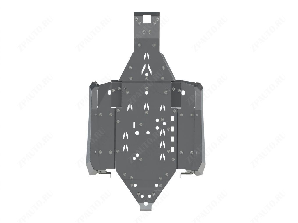 Защита днища для CAN-AM Maverick 2013-17, алюминий 4 мм, STORM, арт. 2452