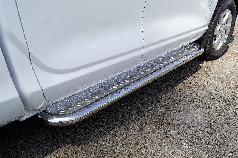 Пороги с площадкой 60,3 мм Great Wall POER KINGKONG 2023- арт. GRWALPOERKK23-11