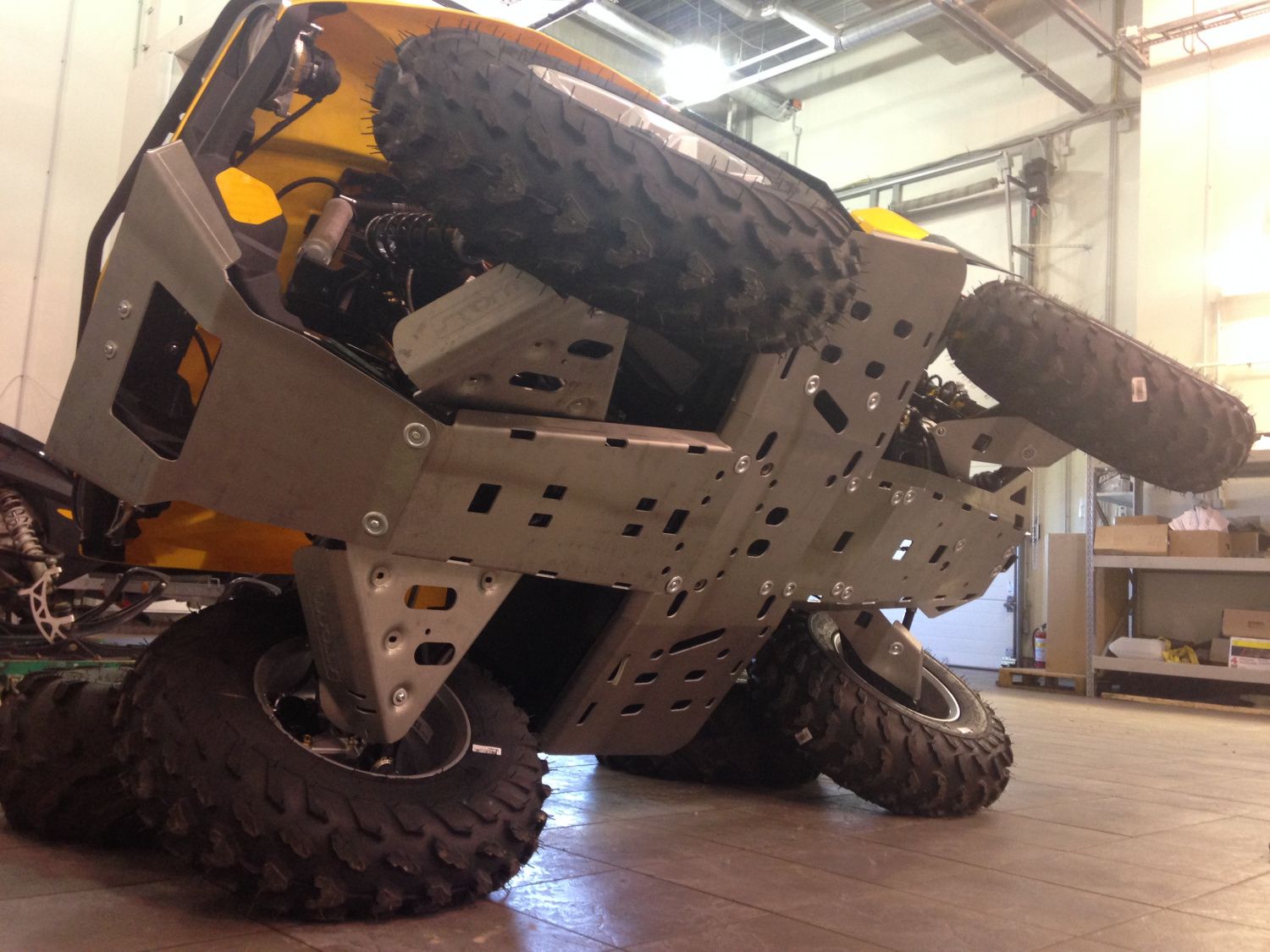 Полный комплект защиты для CAN-AM Outlander L Max 2015-, алюминий 4 мм, STORM, арт. 2903