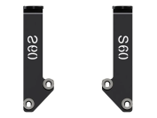 Защита радиатора для VOLVO S 60  2014 - 2018, V-, Sheriff, сталь 4 мм, арт. 25.3222