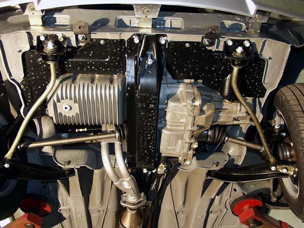 27.0805 Защита картера Заз Slavuta V-1.1 (2000-2011) (сталь 2,0 мм)