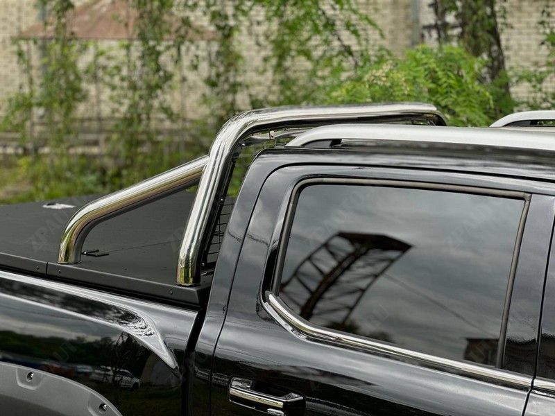 Защита кузова и заднего стекла (для крышки без надписи) 76,1 мм Foton Tunland V9 2.0 Diesel АКПП 4WD 2024 арт. FOTTUNV925-17