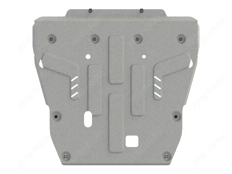 Защита картера и КПП для EXEED TXL  2021 -, V-1,6 АТ FullWD, Sheriff, алюминий 4 мм, арт. 28.5071