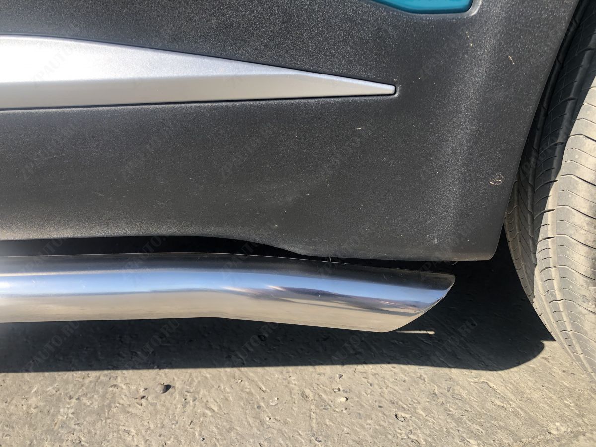 Защита штатного порога труба для автомобиля CHERY Tiggo 7 Pro Max 2022 арт. CTGPM.7.22.32