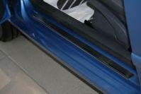 Накладки на внутренние пороги с логотипом на металл для Volkswagen Polo 3D 2005-2009, Союз-96 VWPL.31.3054