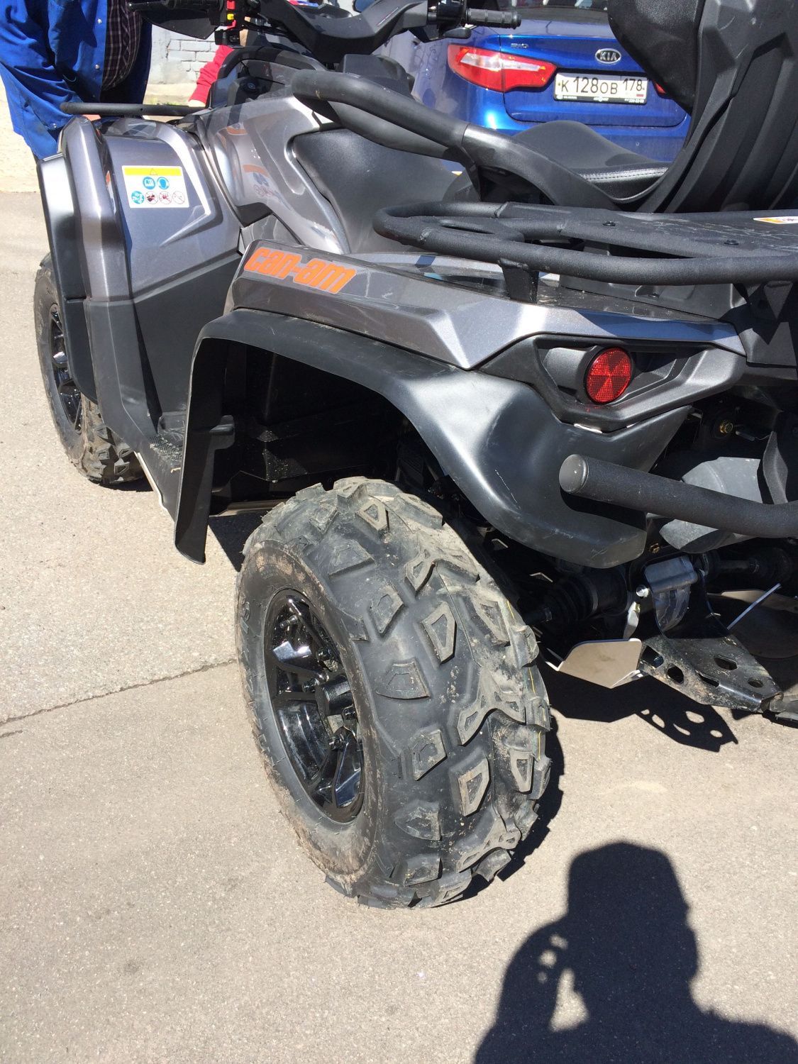 Расширители колесных арок для CAN-AM Outlander L Max 2015-, STORM, арт. MP 0169