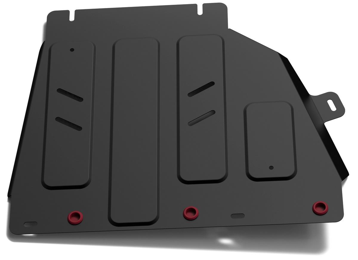 Защита КПП АвтоБроня для Haval H9 I рестайлинг (V - 2.0D; 2.0T) 4WD 2017-н.в., штампованная, сталь 1.8 мм, с крепежом, 111.09409.1