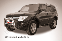 Кенгурятник d76 низкий Mitsubishi Pajero IV (2006-2023) , Slitkoff, арт. MPJ004