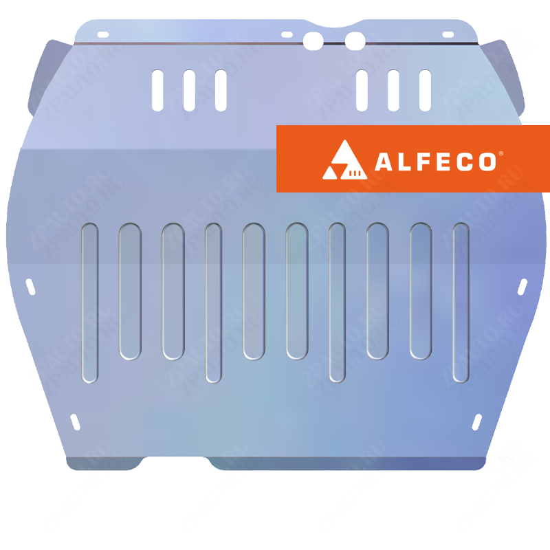 Защита  картера и КПП TagAZ C190 2011-2014 V-2,4 , ALFeco, алюминий 4мм, арт. ALF1010al-2