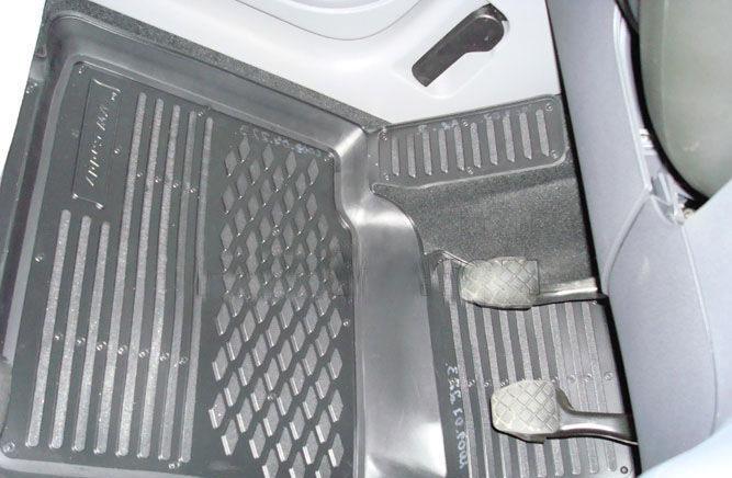 Ковры в салон для автомобиля Volkswagen Multivan 2003- (Фольксваген Мультивен грузов. из 3 шт.), Петропласт PPL-40743115