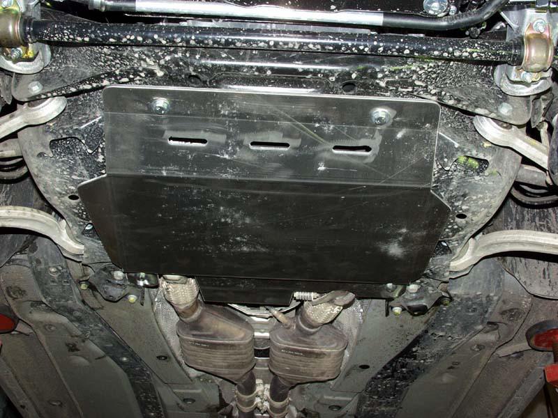 Защита АКПП для SKODA Superb - для 0669  2002 - 2008, V-1,8; 2,0; 2,8; 1,9D; 2,0D;2,5D, Sheriff, алюминий 5 мм, арт. 21.0670