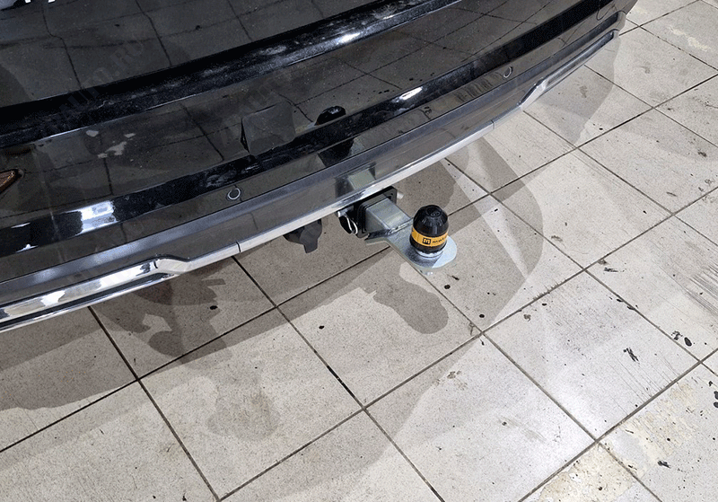 Фаркоп KGM Rexton 2023-, тип шара E, MOTODOR, арт. 92806-E