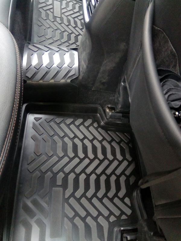 Ковры салонные модельные высокий борт 3D с подпятником для Mazda CX-5 II 2017-, Элерон 60923