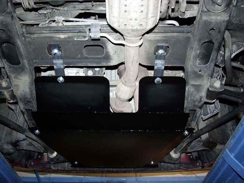 11.0313 Защита картера и КПП Kia Carnival UP V-2,5 (1999 - 2006) (сталь 2,0 мм)