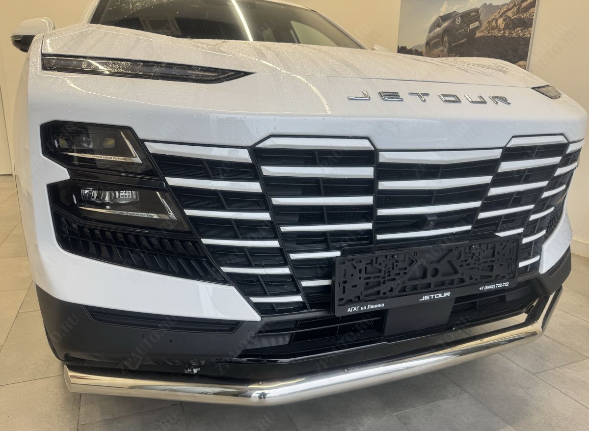 Защита переднего бампера  для автомобиля JETOUR Dashing 2022 арт. JET.DS.22.02