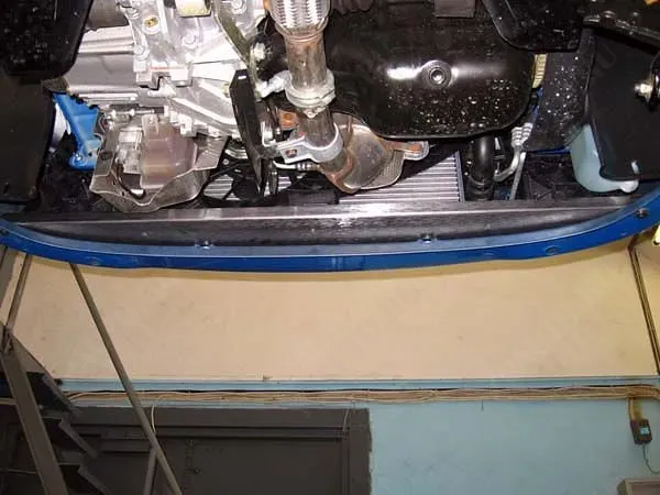 Защита картера и КПП для FIAT Panda  2003 - 2012, V-1.2, Sheriff, сталь 2,0 мм, арт. 07.0995