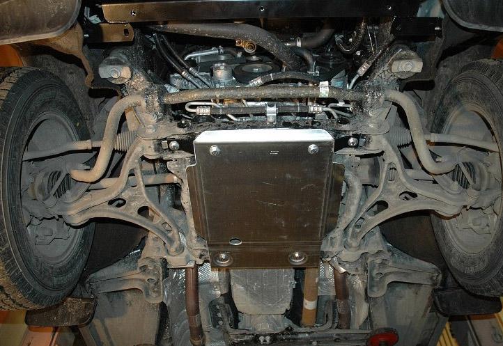 Защита картера для JEEP Grand  Cherokee  2013 -, V-3.0; 3.0TD AT, Sheriff, алюминий 5 мм, арт. 04.1941