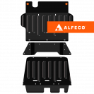 Защита  КПП Nissan Patrol (Y61) 1997-2000 V-2,8TD , ALFeco, сталь 2мм, арт. ALF15241st