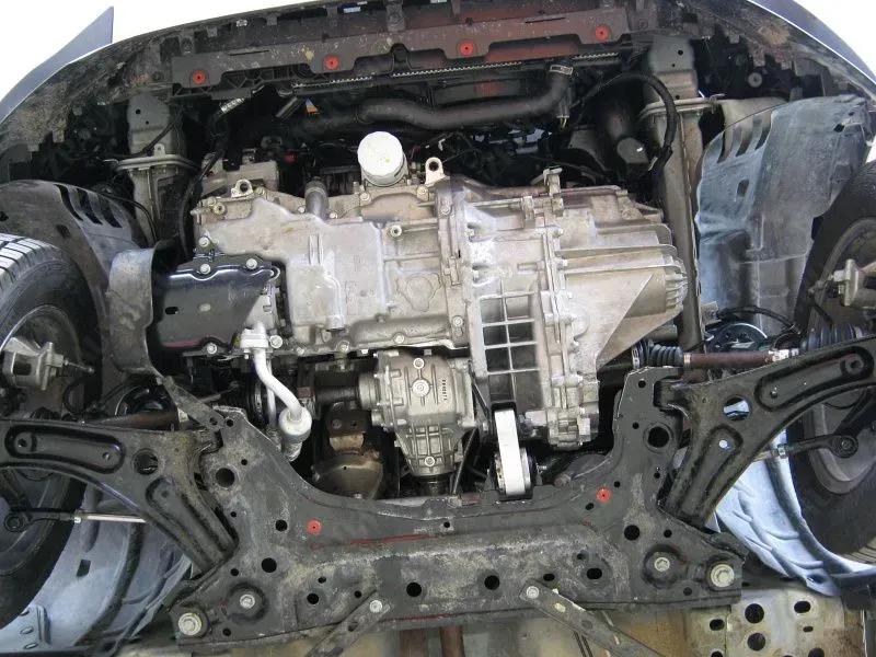 Защита картера и КПП для FORD EcoSport  2014 -, V-2,0 МТ 4 wd; 2,0 МТ; 1,6 МТ, Sheriff, алюминий 4 мм, арт. 08.2626 V2