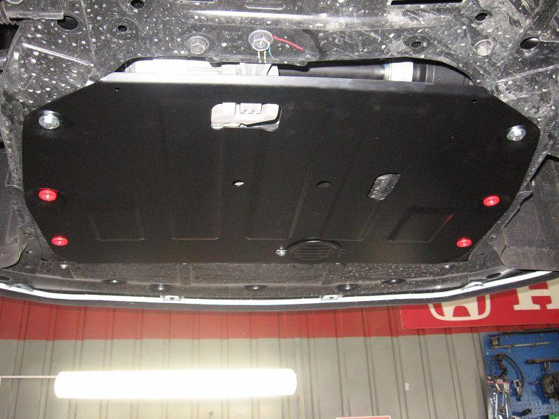 Защита картера и КПП для GAC GN8  2020 -, V-2.0 AT, Sheriff, сталь 2,0 мм, арт. 28.4664