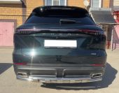 Защита заднего бампера двойная с перемычками для автомобиля Chery Tiggo 9 2024 арт. CHTG.9.24.25