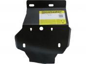 Защита задн. дифф. стальная Motodor для BMW 3er Е90 2008-2011 (3 мм, сталь), 10213