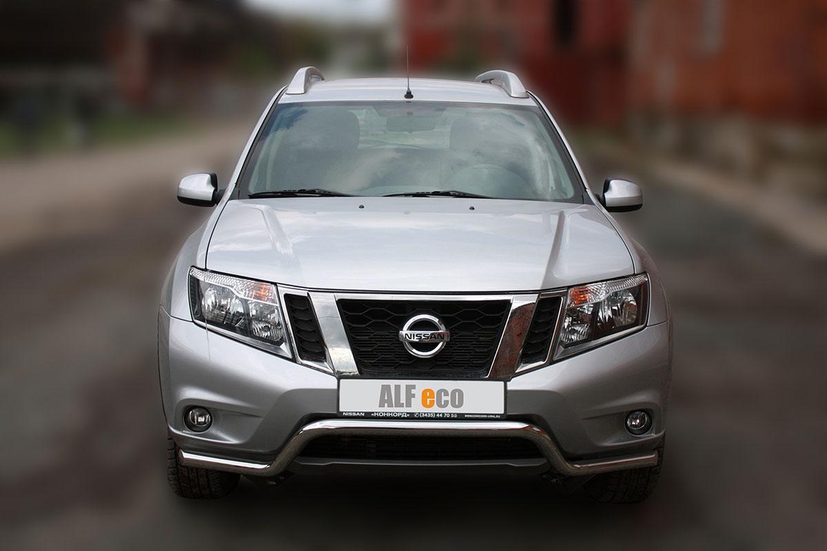 Защита передняя волна D 50,8 для Nissan Terrano(Ниссан Террано), ALFeco арт. TERR-14.02