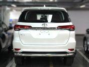 Защита заднего бампера волна d76+43 на Toyota Fortuner 2017, Технотек TF17_3.3