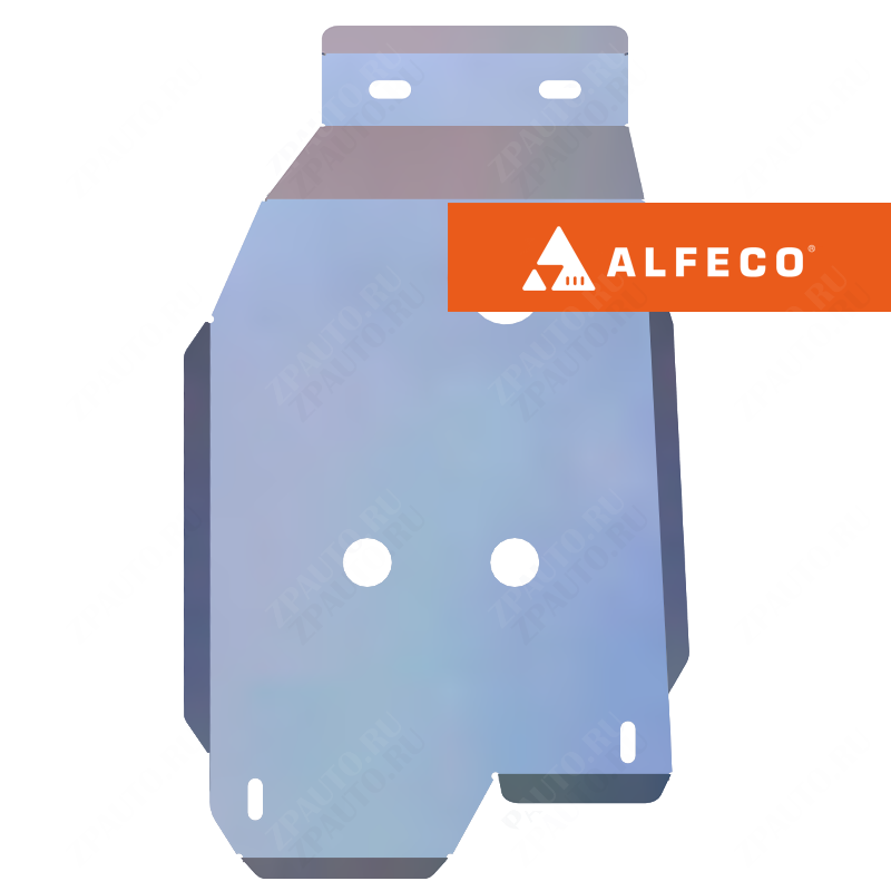 Защита  редуктора заднего моста Kia Sportage IV 4WD 2016-2022 V-all , ALFeco, алюминий 4мм, арт. ALF1040al-1