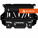 Sollers ST6 2023- V-2,0MT; 2,0TD защита радиатора, ALFeco, сталь, 2 мм, арт. ALF5603st-2