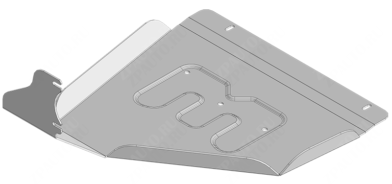 Защита алюминиевая Мотодор (Задний электромотор), 4 мм,  Li L9  2024- арт. 349914