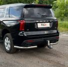 Защита задняя (уголки) 76,1 мм Haval H5 Diesel 4WD 2024 арт. HAVH524-08