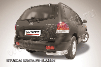 Уголки d57+d42 двойные Hyundai Santa-Fe Classic (2000-2012) , Slitkoff, арт. HSFT014