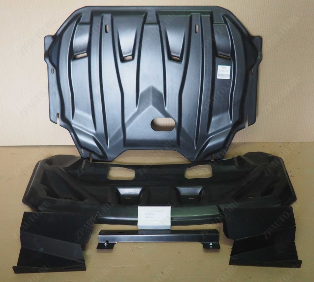 Композитная защита картера и КПП для Hyundai I40 (Хендай ай40), АВС-Дизайн 10.10k