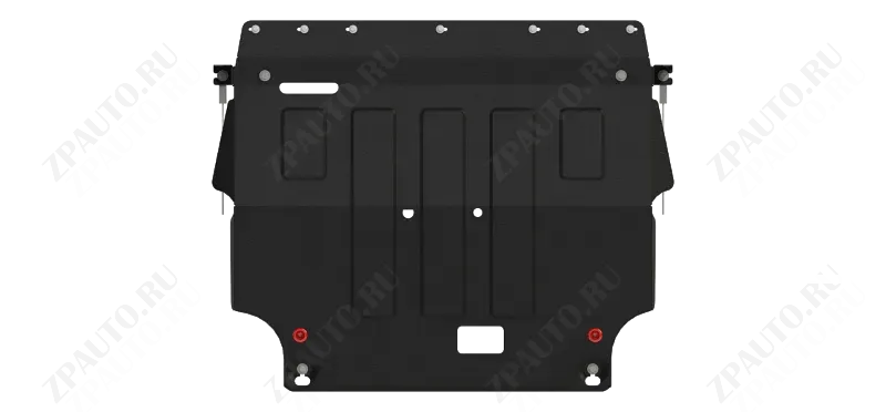 Защита картера и КПП для FAW BESTUNE T77 (для Беларуси)  2023 - V-1.5 AT FWD, Sheriff, сталь 2, арт. 28.5114 V2