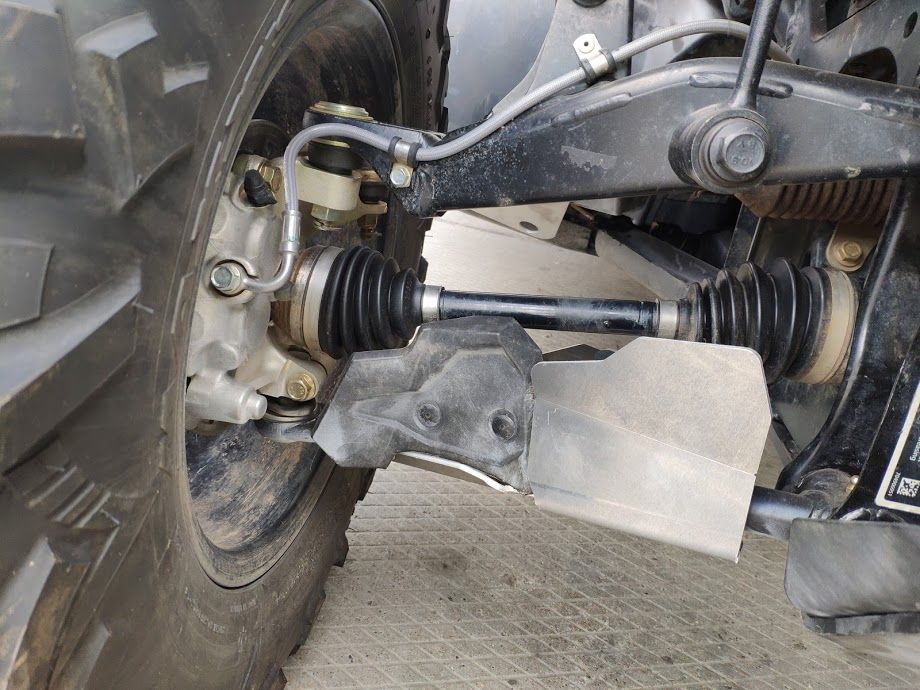 Защита рычагов для CAN-AM Maverick Trail/Sport 800/1000 2018 -, алюминий 4 мм, STORM, арт. MP 0429