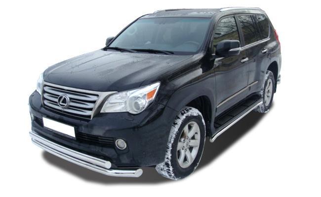 Защита переднего бампера (радиус) для автомобиля LEXUS GX460 2009. LGX.09.16, Россия