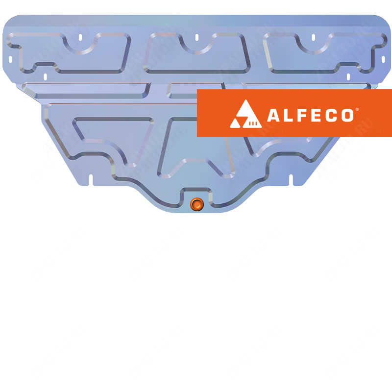 Защита  картера Infiniti FX37 2008-2013 V-3,7 , ALFeco, алюминий 4мм, арт. ALF2901al-2