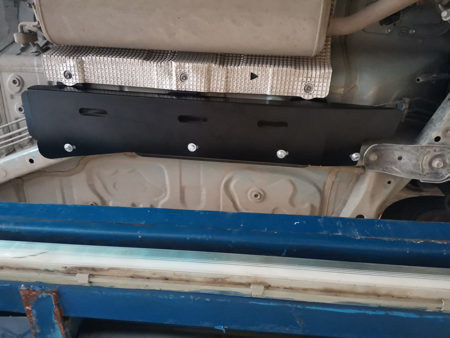 Защита  топливопровода Toyota Raize 2019- V-1,0 FWD , ALFeco, сталь 2мм, арт. ALF24130st