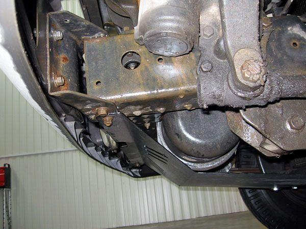 Защита радиатора для HYUNDAI HD 72 (HD 78) 1998 - 2005 -, V-3,3TD, Sheriff, сталь 2,0 мм, арт. 10.0913