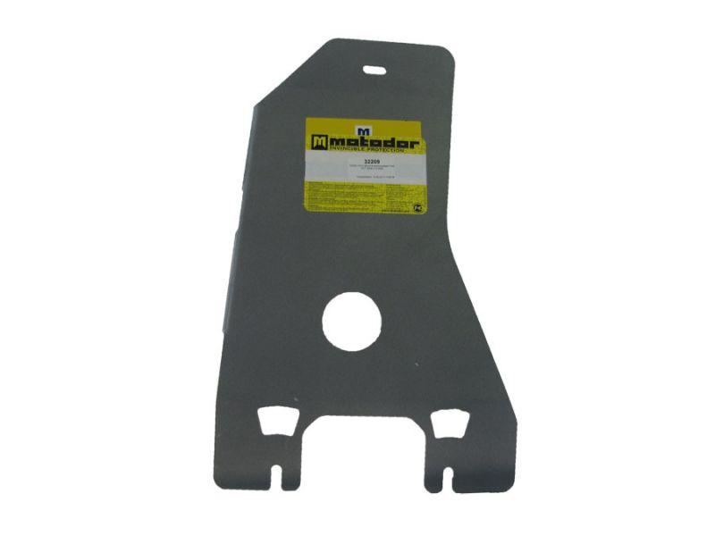 Защита кпп алюминиевая Motodor для Subaru Forester III 2008-2013 (5 мм, алюминий), 32209